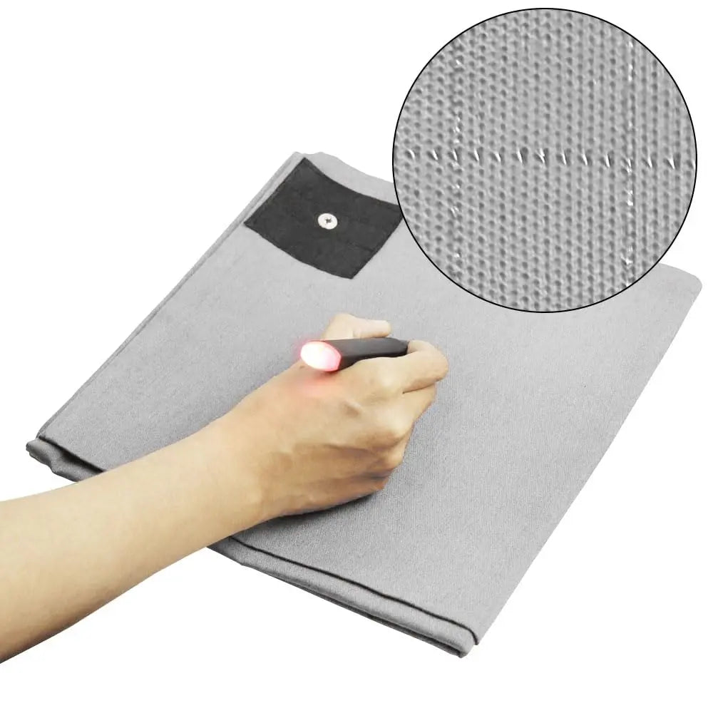 Grounding Pillowcase Silver Fiber Grounding Pillow Case 20 * 30in with Conductive Cord CHIAOCHUTTY Au supplements