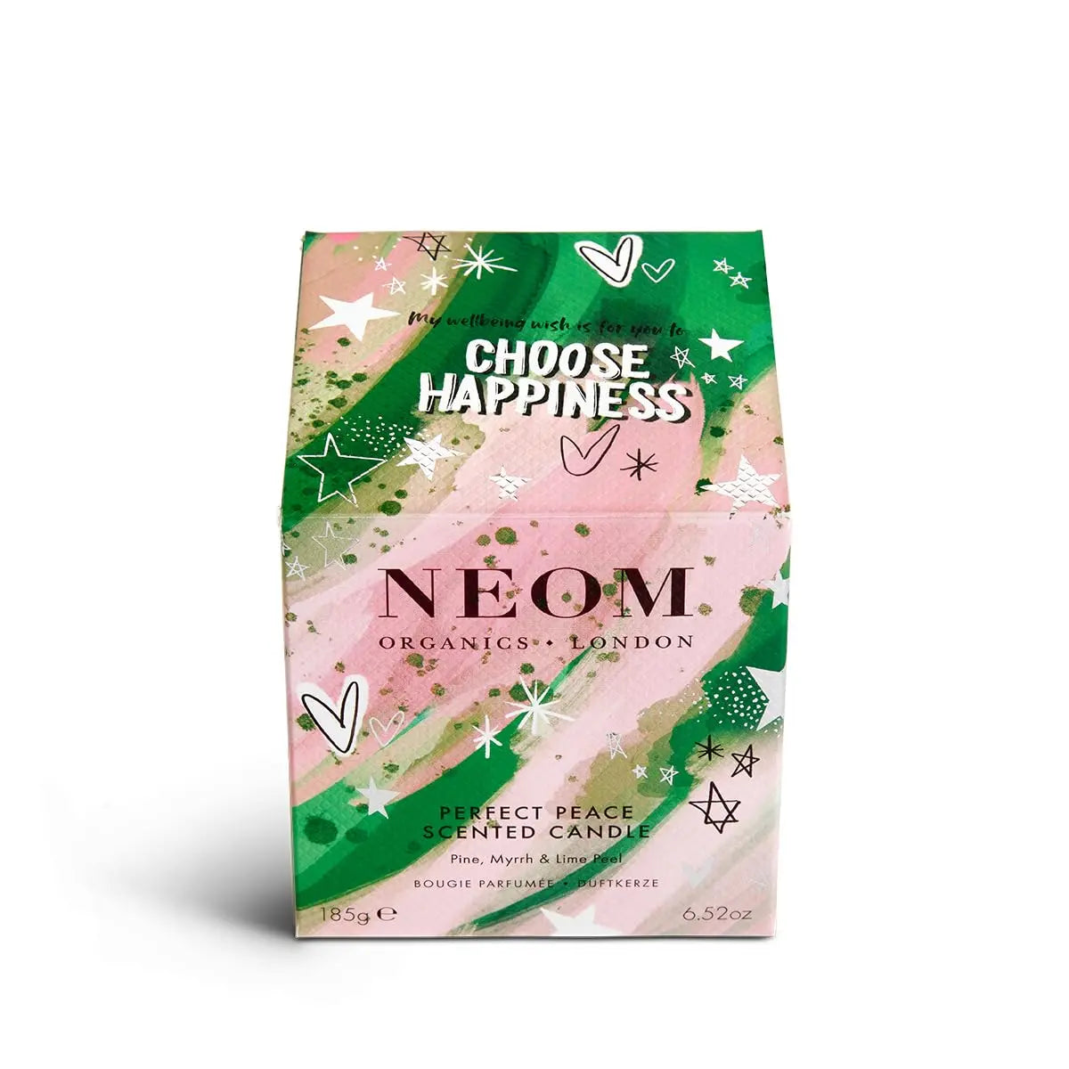 NEOM- Perfect Peace Luxury Scented Candle | Pine, Myrrh & Lime Peel | Christmas Gift… (1 Wick) Neom Au supplements
