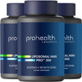 ProHealth Liposomal NMN Pro 300 (60 Capsules, 3 Pack) Clinically Studied Uthever® NMN. NAD+ Precursor for Cellular Energy, Mitochondrial Support & Healthy Aging. USA Manufactured, Triple Lab-Tested ProHealth Au supplements