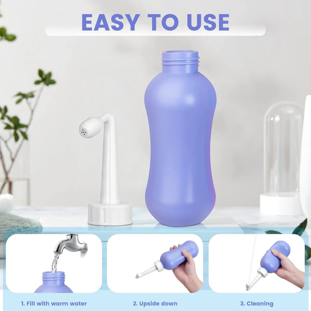 450ml Peri Bottle Postpartum for Feminine Care, 2 Pack Portable Travel Bidet for Toilet, Perineal Bottle VicnKioH Au supplements
