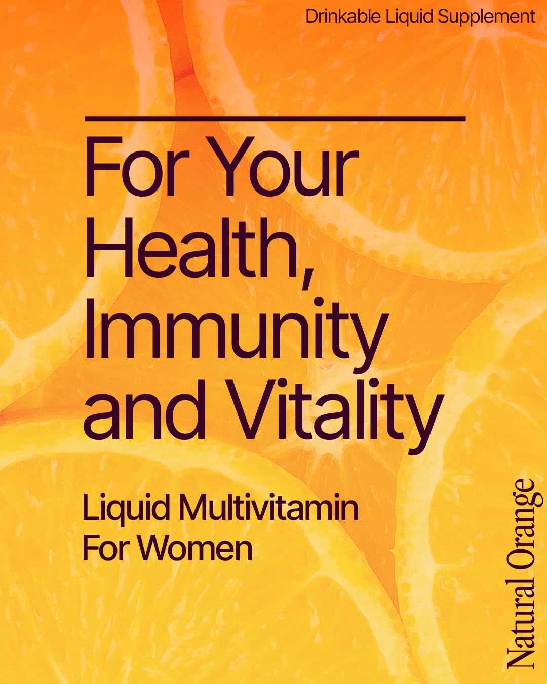BeMe Liquid Multivitamins for Women - Advanced Liquid Delivery System with 13 Vitamins & Minerals - Tear & Go Sachets, Non-GMO, Orange Flavor (15 Sachets) BeMe Au supplements
