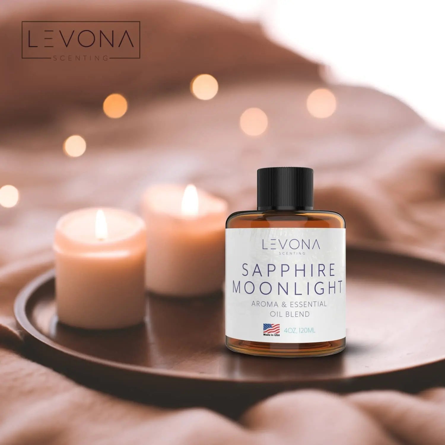 Levona Scent Pure Essential Oils For Diffusers For Home, Hotel & Office - Sapphire Moonlight Essential Oil LEVONA SCENT Au supplements