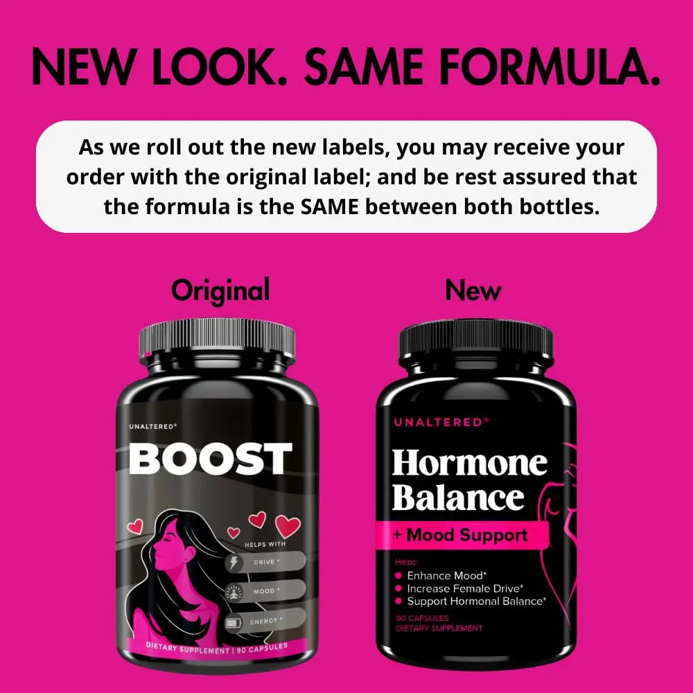Hormone Balance & Mood Support for Women - Restore Female Drive & Reduce Mood UNALTERED Au supplements