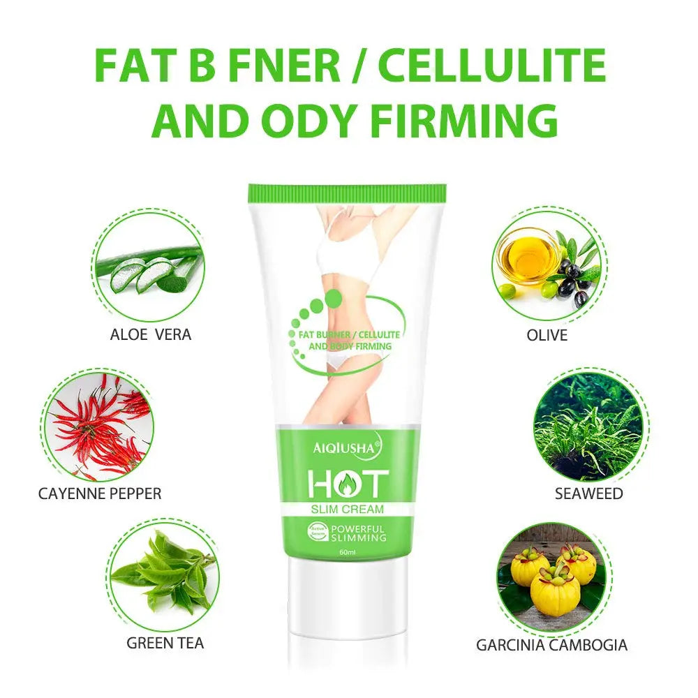 Hot Cream, Cellulite Slimming & Firming Cream, Abdominal Fat Burner, Deep Tissue Massag AIQIUSHA Au supplements