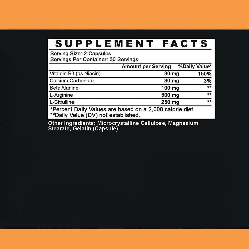 Angry Supplements Monster Girl N.O. Women’s Nitric Oxide Booster Capsules, Boost Energy Angry Supplements Au supplements