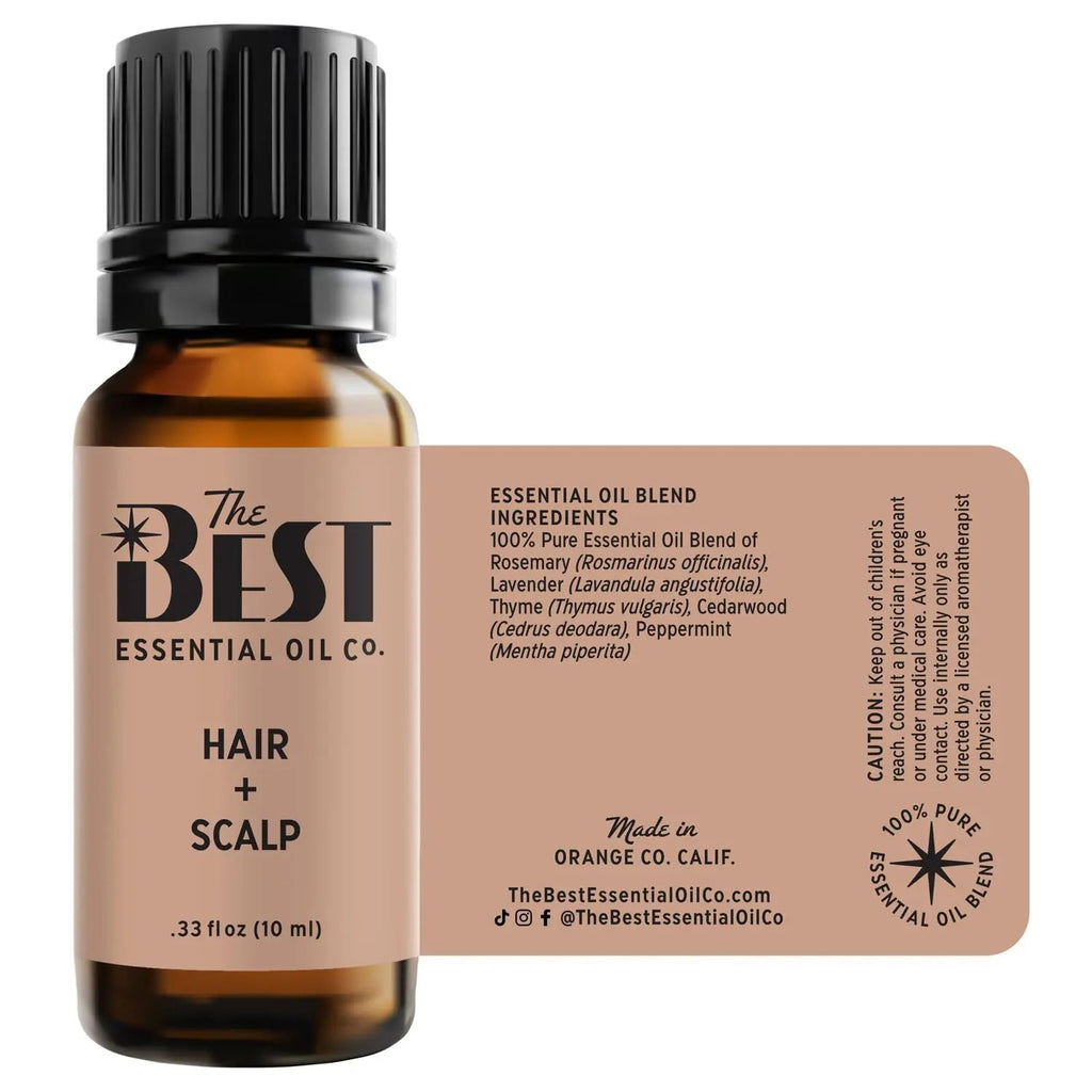 The Best Hair + Scalp Essential Oil Blend- Premium Grade- 100% Pure & Natural for Aromatherapy The Best Essential Oil Co Au supplements