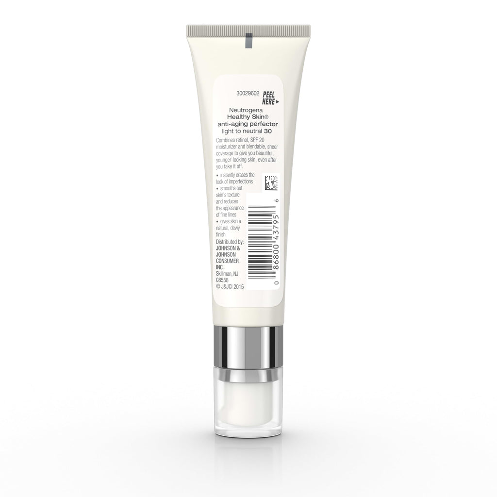Neutrogena Retinol Treatment & Tinted Facial Moisturizer, Healthy Skin Anti-Aging Perfector