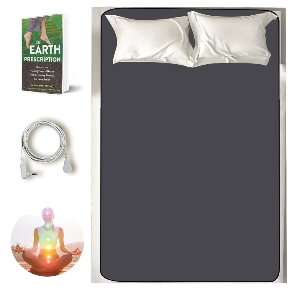 Grounding Mat, Grounding Mattress Cover Pad Grounding Mats Earth Connected Conductive Carbon Alfredx Au supplements