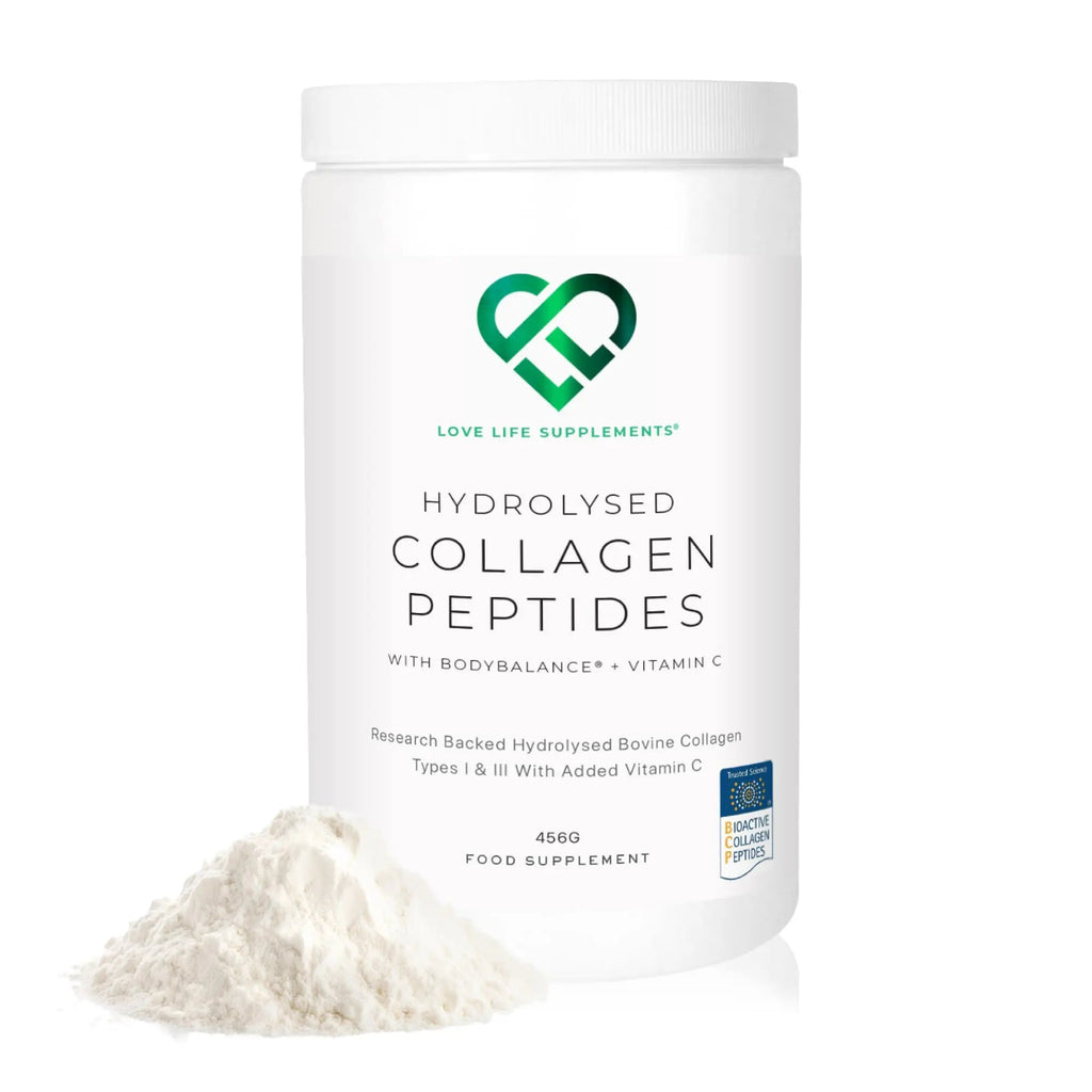 BODYBALANCE® Collagen Powder by LLS - Hydrolysed Bovine Collagen Peptides Types 1 & 3 with Vitamin C - Joint, Ligament LOVE LIFE SUPPLEMENTS Au supplements