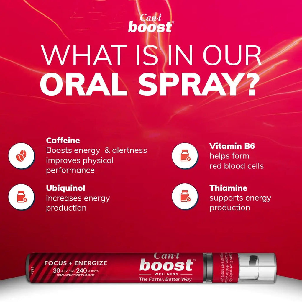 Brain Supplement Booster for Focus & Attention Fast-Acting Oral Spray, Energy for Kids Cani Brands Feel Amazing Au supplements