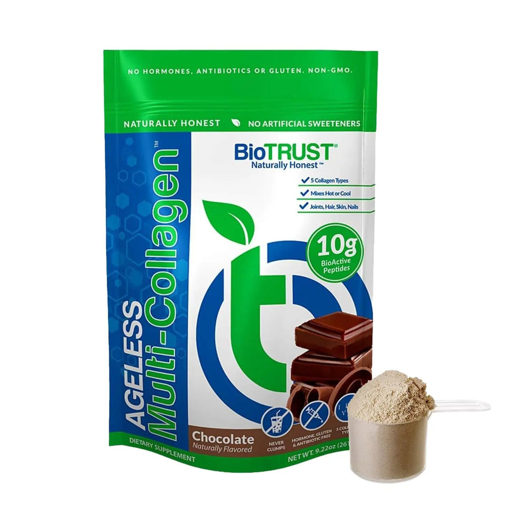 BioTrust Ageless Multi Collagen Peptides Powder – 5 Types (I, II, III, V, X) – Hydrolyzed BioTrust Au supplements