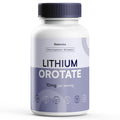 Oratonics Lithium Orotate 10mg – Trace Mineral Lithium Supplement for Daily Balance & Cognitive Clarity – Low-Dose, Highly Absorbable Formula – Vegan