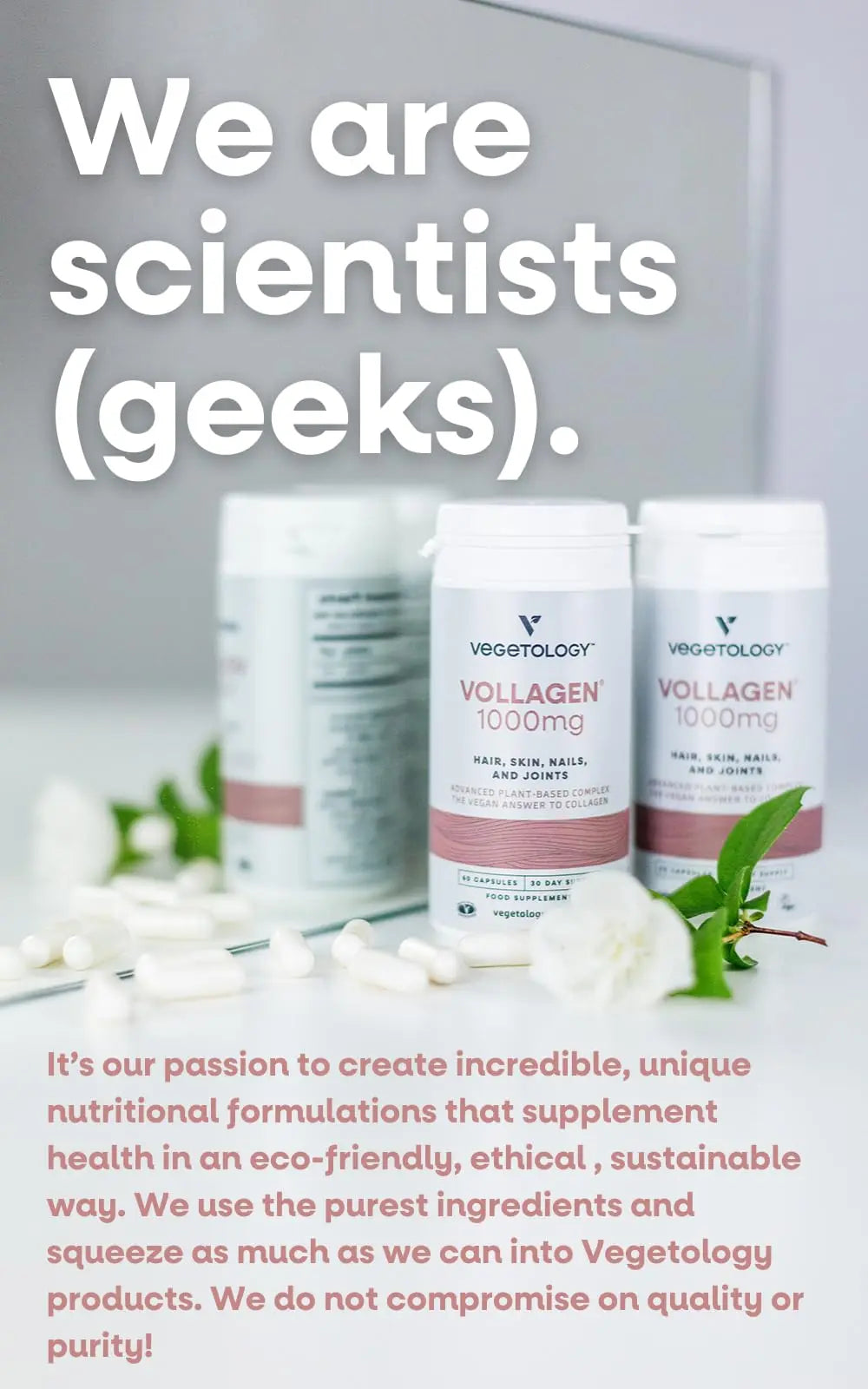 Vegetology Vollagen® Plant Based Complex – Plant Based Protein Alternative to Collagen VEGETOLOGY Au supplements