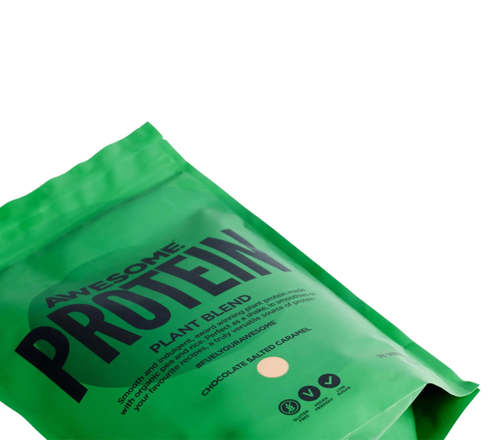 Chocolate Salted Caramel Awesome Protein Powder by Ben Coomber | 1kg Vegan Organic Flavoured Protein Ben Coomber Au supplements