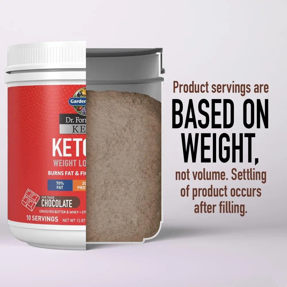 Garden of Life Dr. Formulated Keto Fit Weight Loss Shake - Chocolate Powder, 10 Servings Garden of Life Au supplements