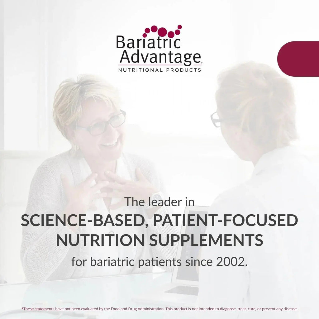 Bariatric Advantage Chewable Essential Multivitamin Without Iron - 200 DV of Key Nutrients - Trace Mineral Support Bariatric Advantage Au supplements