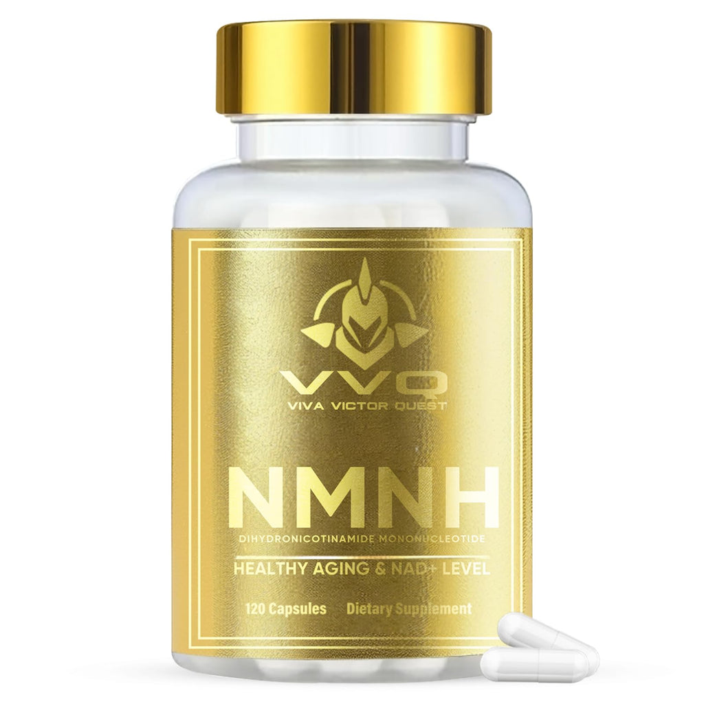 120 Capsules-NMNH (Dihydronicotinamide Mononucleotide), NAD Supplement to Boost NAD+ Levels as We Age (May Be More Effective Than Nicotinamide Riboside), NMNH Supplement for Anti-Aging VVQ Au supplements
