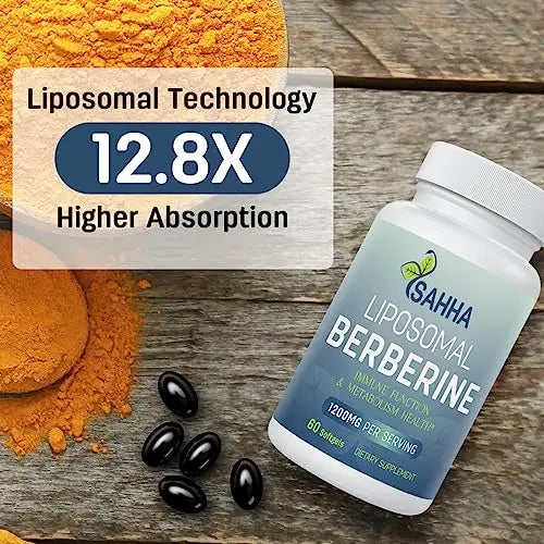 Sahha Advanced Liposomal Berberine 1200mg - Maximized Absorption for Optimal Results Sahha Au supplements