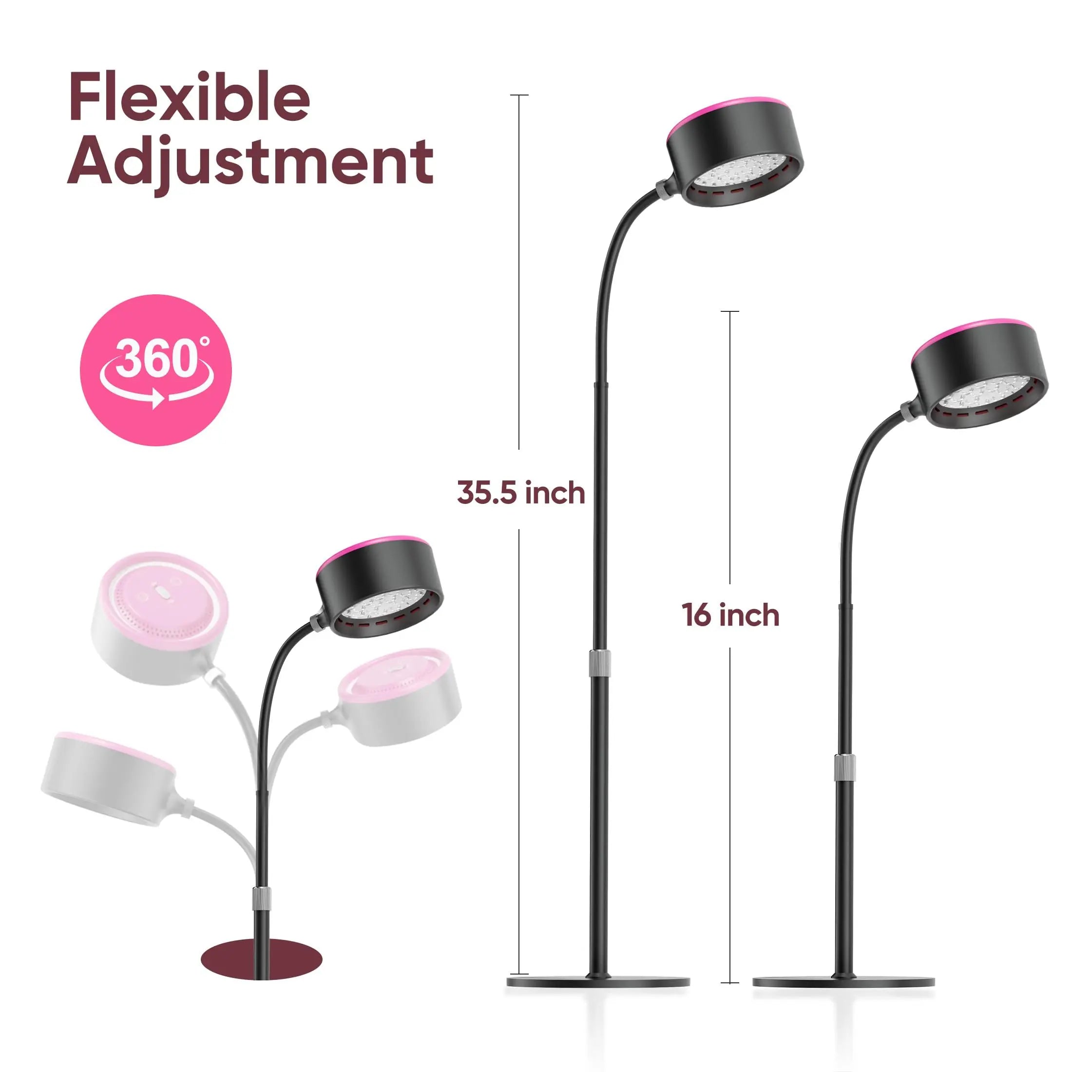 Caromolly Red Light Device Lamp, 660nm Red Light and 850nm Near-Infrared Light Combo Caromolly Au supplements