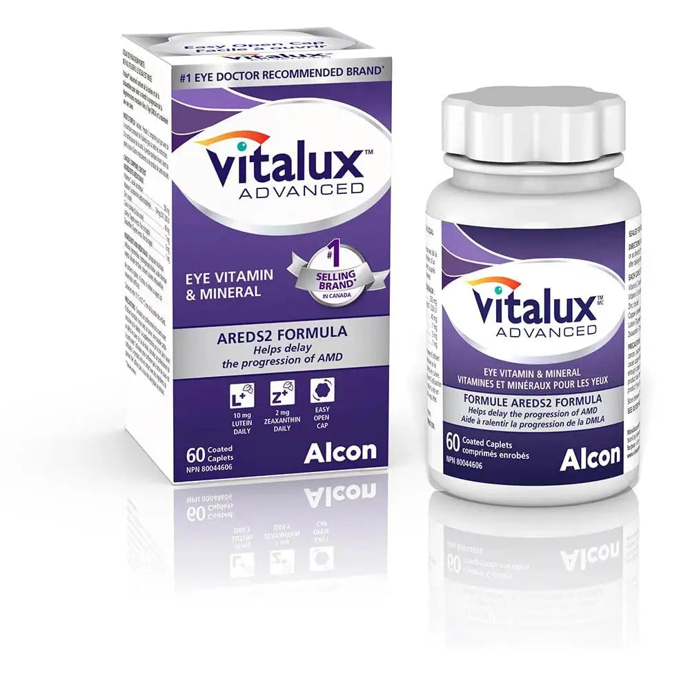 Vitalux Advanced Ocular Multivitamin 60 Count Vitalux Au supplements