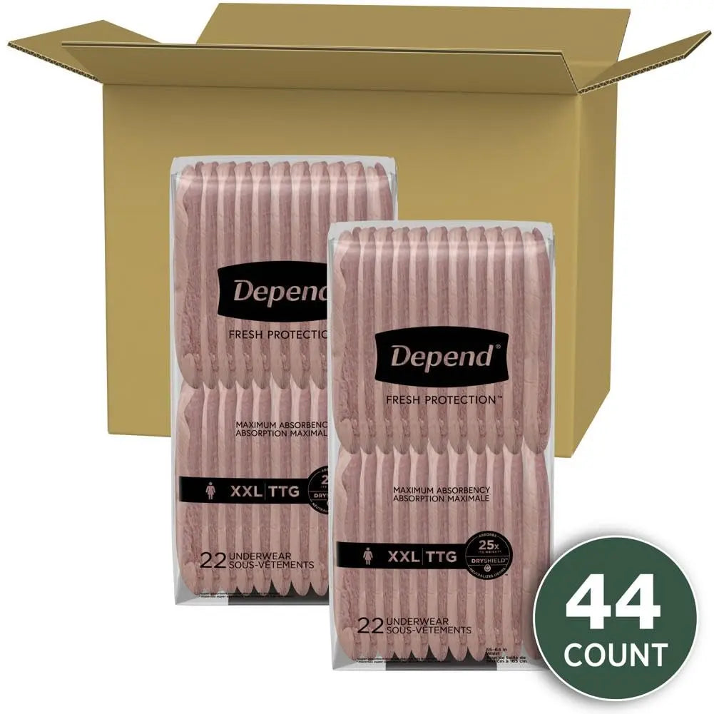 Depend Fresh Protection Adult Incontinence Underwear for Women Depend Au supplements
