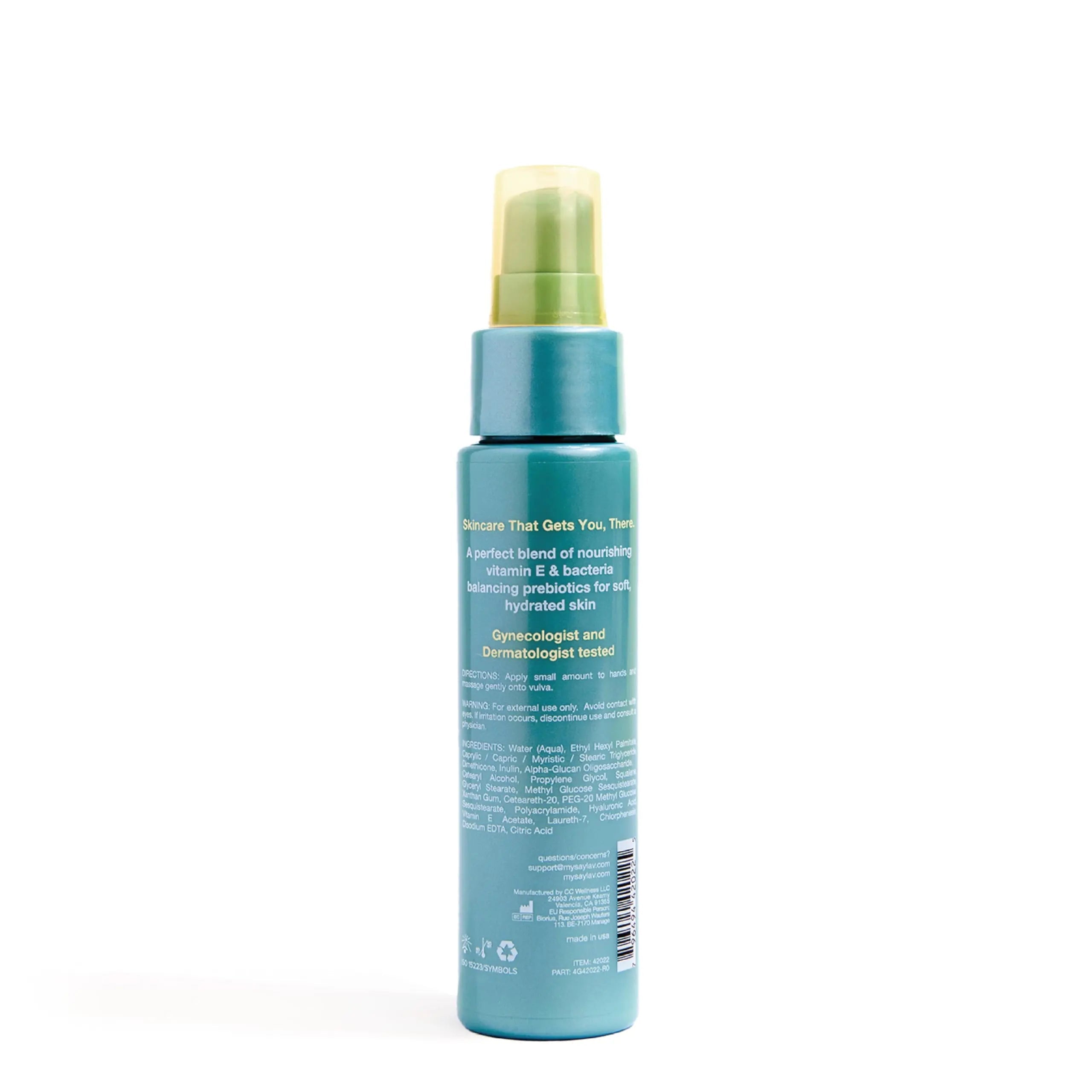 SAY LA V. Hydrating Veauty Cream, Intimate Vulva Moisturizing Skincare for Dryness with Prebiotics SAY LA V Au supplements