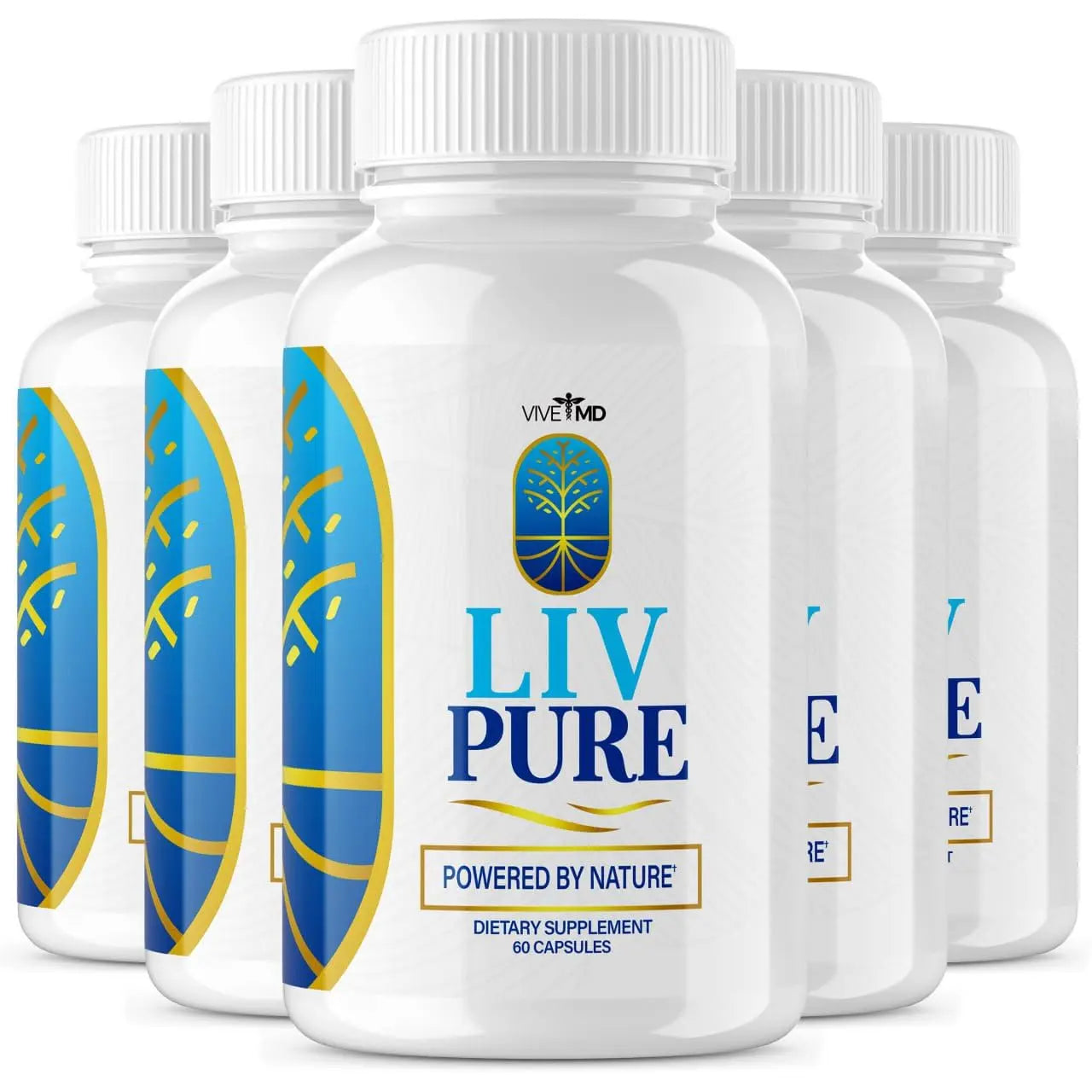 Liv Pure Capsules - Official Formula - Liv Pure Liver Detox Cleanse & Repair - Liver Supplem VIVE MD Au supplements