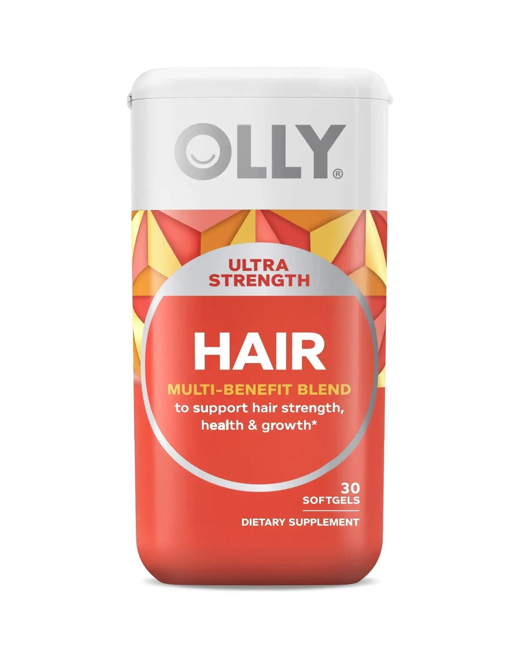 OLLY Ultra Women's Multi Softgels & Ultra Strength Hair Softgels, Supports Hair Health, Biotin, Keratin, Vitamin D, B12, Hair Supplement, 30 Day Supply - 30 Count OLLY Au supplements