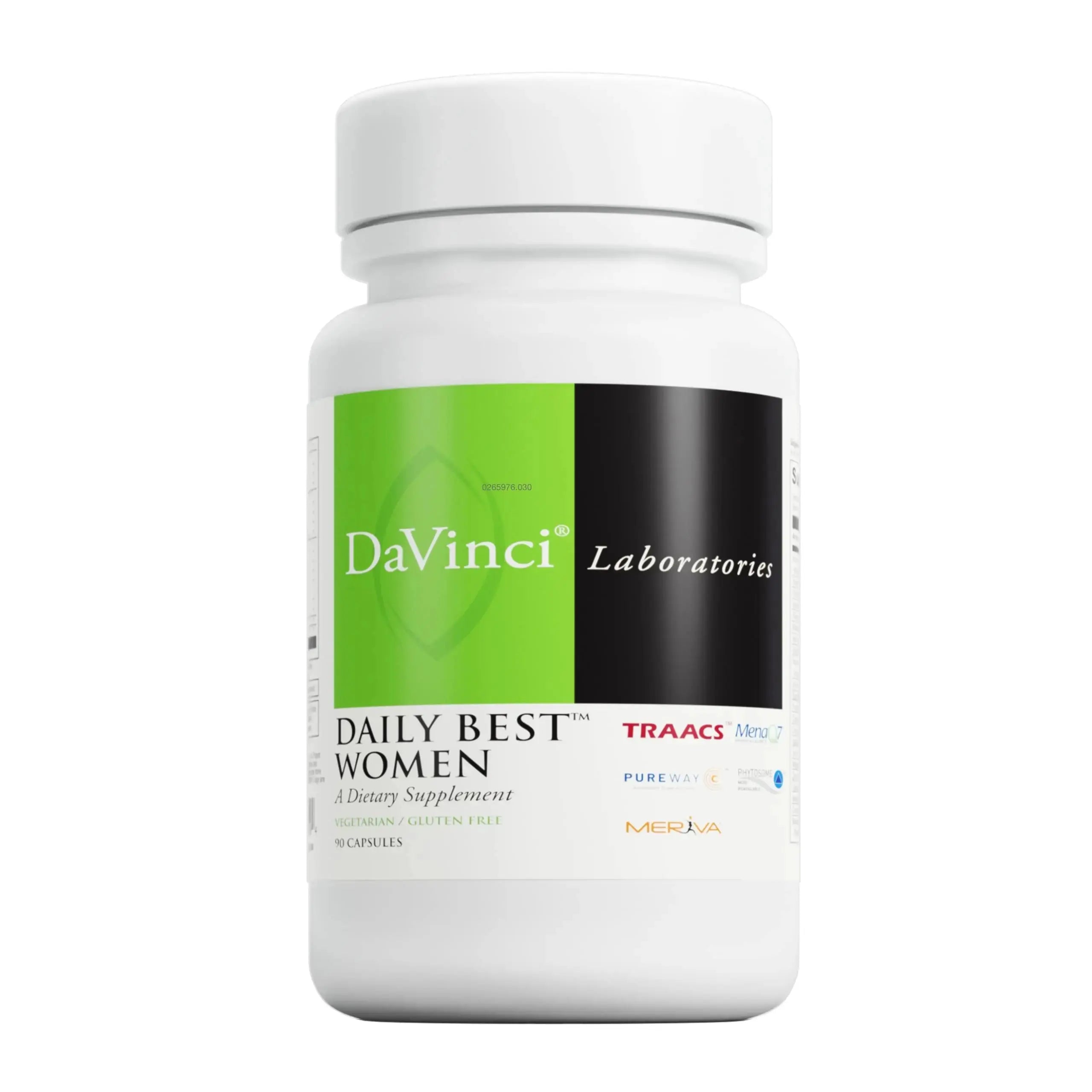 DAVINCI Labs - Daily Best Women - A Dietary Supplement with Vitamin B6, Vitamin B12 Vitamin C, Vitamin K2, and More DAVINCI Au supplements