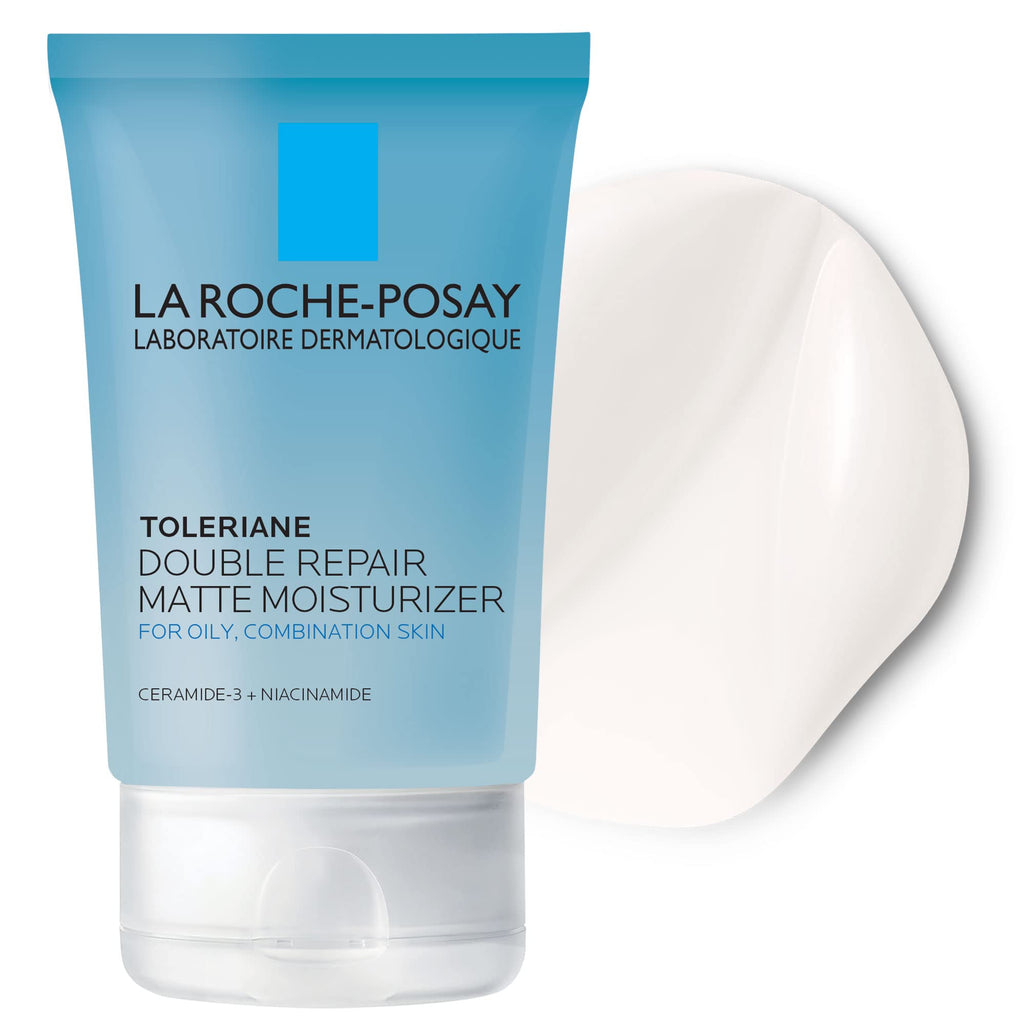 La Roche-Posay Toleriane Double Repair Matte Face Moisturizer, Daily Moisturizer For Oily Skin