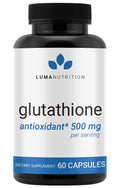 Premium Glutathione - Reduced Glutathione 500mg - Glutathione Supplement - L-Glutathione Luma Nutrition Au supplements
