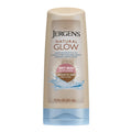 Jergens Natural Glow In Shower Lotion, Self Tanner for Medium to Deep Skin Tone, Sunless Tanning Wet Skin Lotion for Gradual