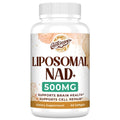 Caenciennes Liposomal NAD+ 500 MG Supplement, True NAD Plus Supplement, Superior Absorption, Boost NAD+ More Efficient Than Nicotinamide Riboside for Cellular Energy, Healthy Aging, 60 Serving Caenciennes Au supplements