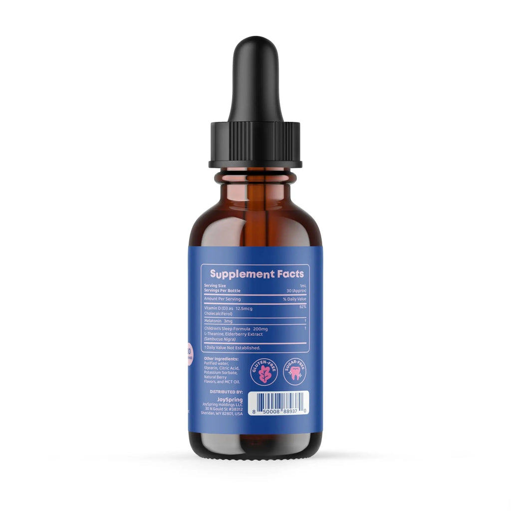 JoySpring Multivitamin & SleepBerry Bundle | Kids Vitamins & Minerals Naturally Sourced, Non-GMO, Non-Alcoholic Liquid Formula, Immunity Health Support | JoySpring Au supplements