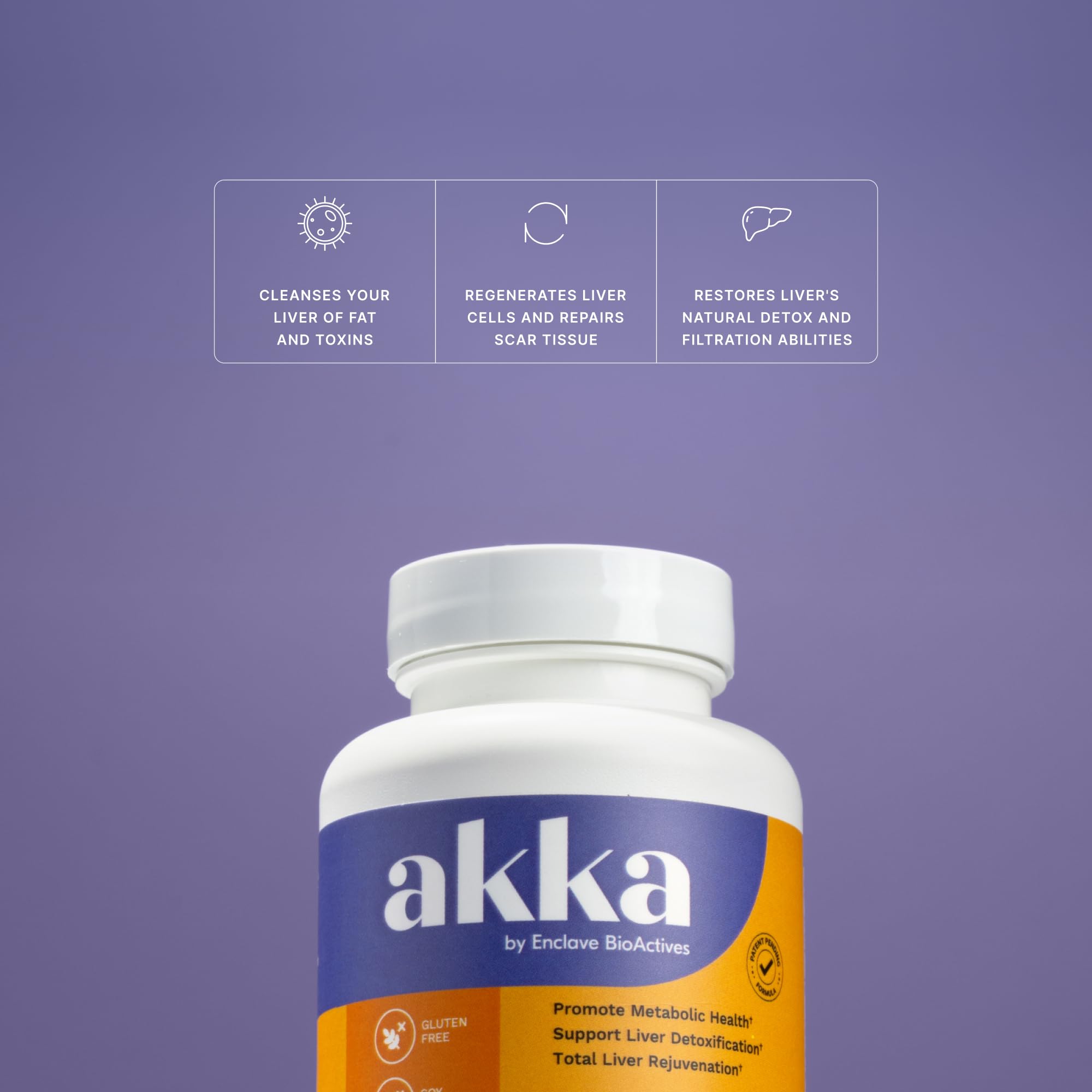 Akkermansia Probiotic Liver Cleanse Detox & Repair - Liver Health Supplement for Energy, Digestion & Metabolism with Akkermansia Muciniphila (AKKA Superbiotics),