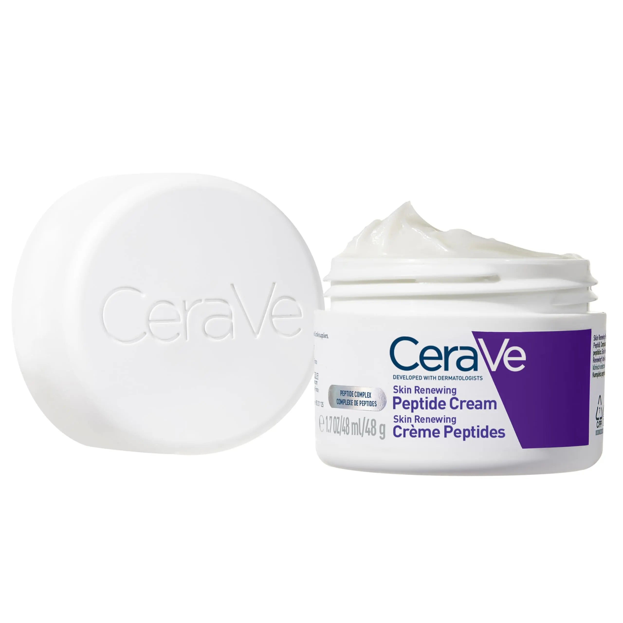 CeraVe Skin Renewing Night Cream, Niacinamide, Peptide Complex, and Hyaluronic Acid Moisturizer for Face, 1.7 Ounce, Packaging may Vary CeraVe Au supplements