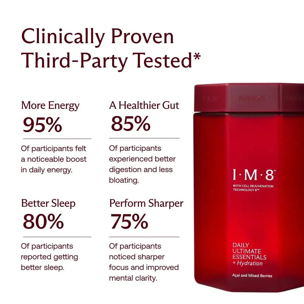 IM8 Daily Ultimate Essentials All-in-One Multivitamin Supplement (30 Servings, Starter Kit - Scoop + Tumbler Included) IM8 Au supplements