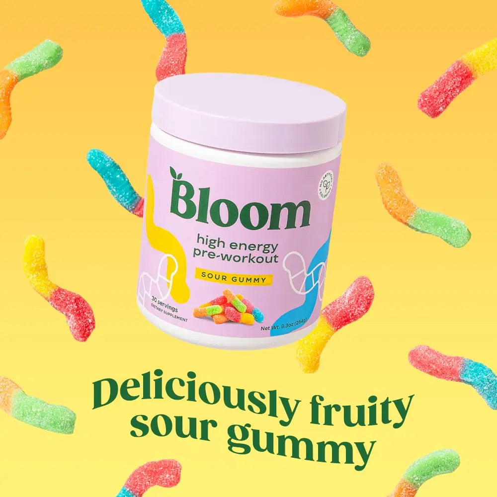 Bloom Nutrition High Energy Pre Workout Powder, Amino Energy with Beta Alanine Bloom Nutrition Au supplements