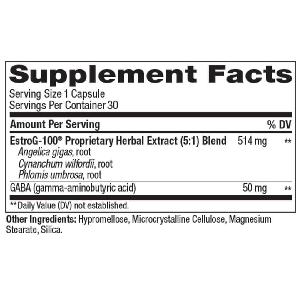 OLLY Mellow Menopause Supplements for Women, Supports Hot Flashes, Vaginal Dryness & Occasional Mood Swings,* Estro-G100®, GABA, Vegan Capsules, 1 Month Supply - 30 Count OLLY Au supplements