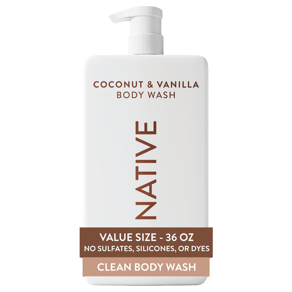 Native Sulfate Free Body Wash Contains Naturally Derived Ingredients | for Women & Men