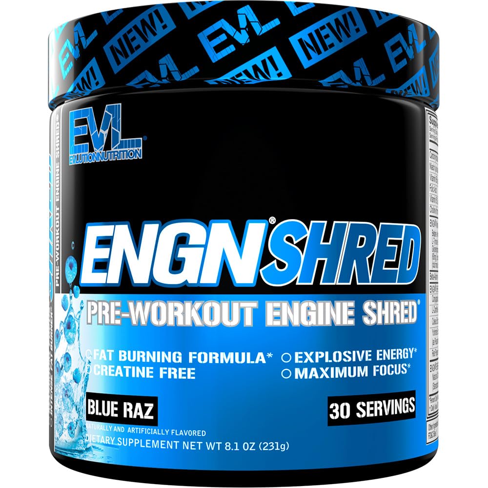 EVL Ultimate Pre Workout Powder - Thermogenic Fat Burn Support Preworkout Powder Evlution Au supplements
