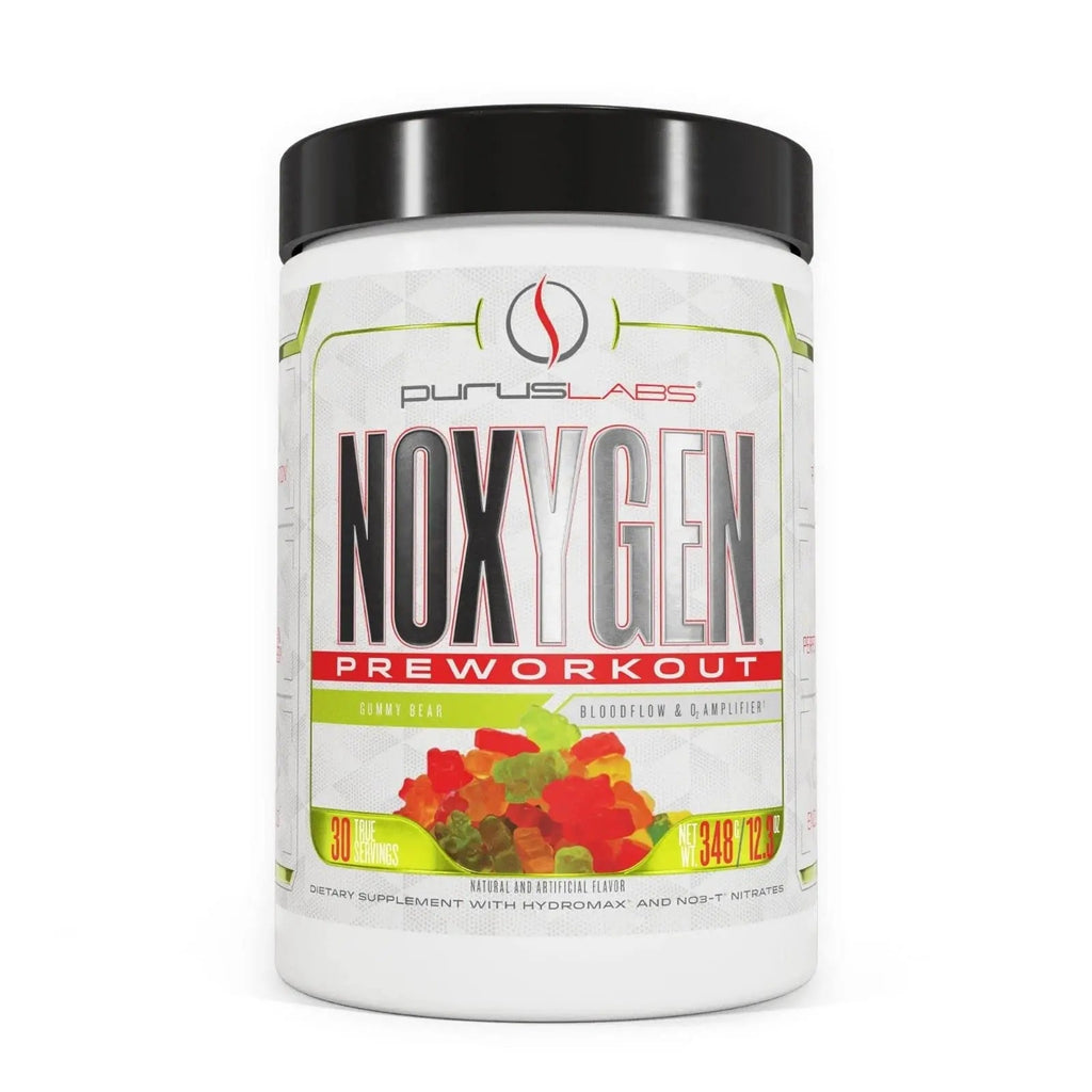 Purus Labs NOXYGEN PREWORKOUT Powder, 30 Servings (Gummy Bear) Purus Labs Au supplements