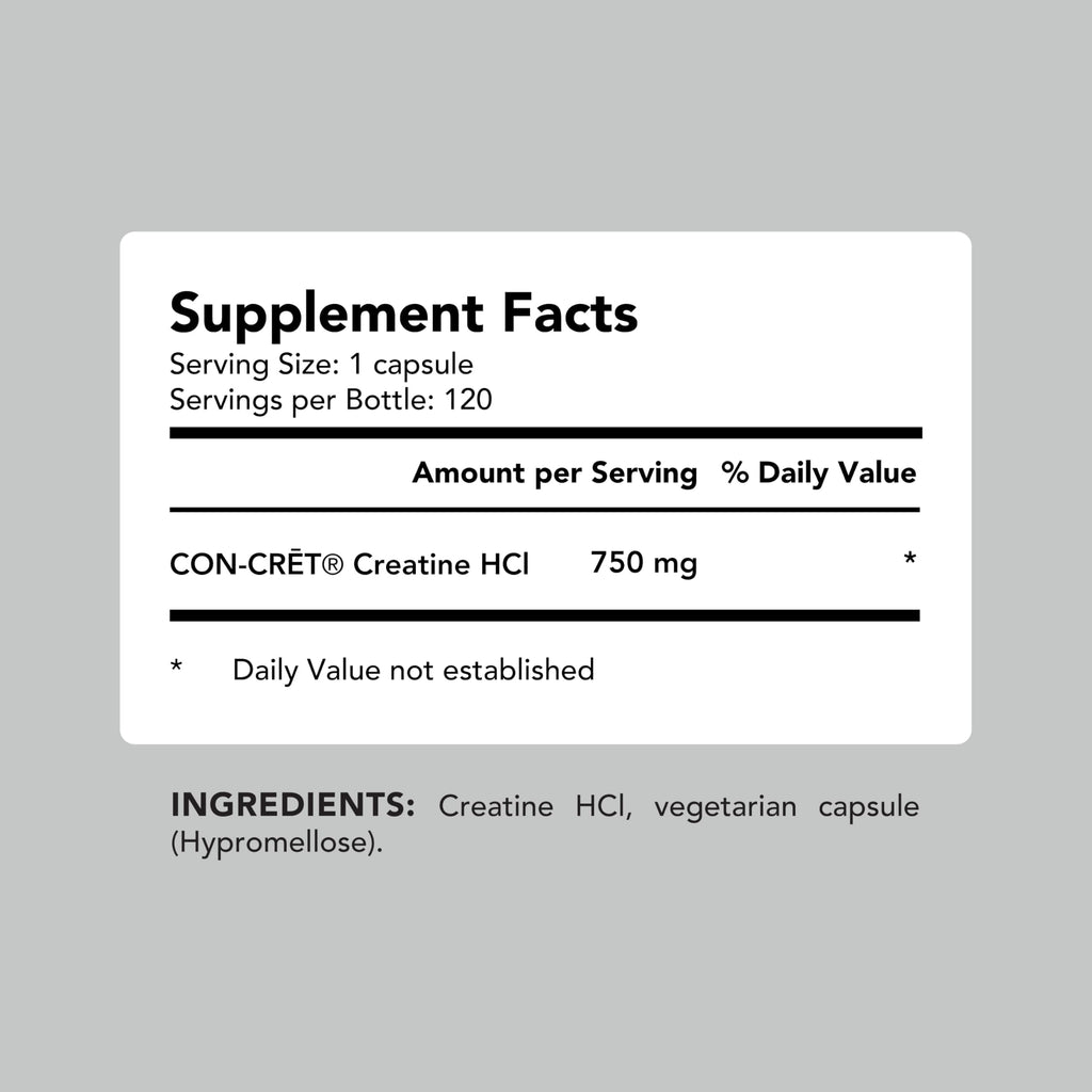 AMANDEAN Creatine HCl Pills. American Made CON-CRET. 120 Capsules. 7X Concentrated vs Monohydrate Powder. No Bloat. Muscle, Energy, Cognitive, Recovery Support for Men & Women. Gluten Free, Non-GMO. AMANDEAN Au supplements