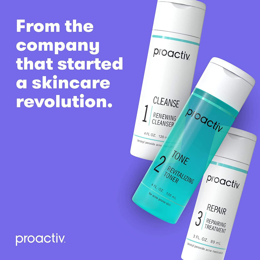 Proactiv Acne Cleanser - Benzoyl Peroxide Face Wash and Acne Treatment - Daily Facial Cleanser and Hyularonic Acid