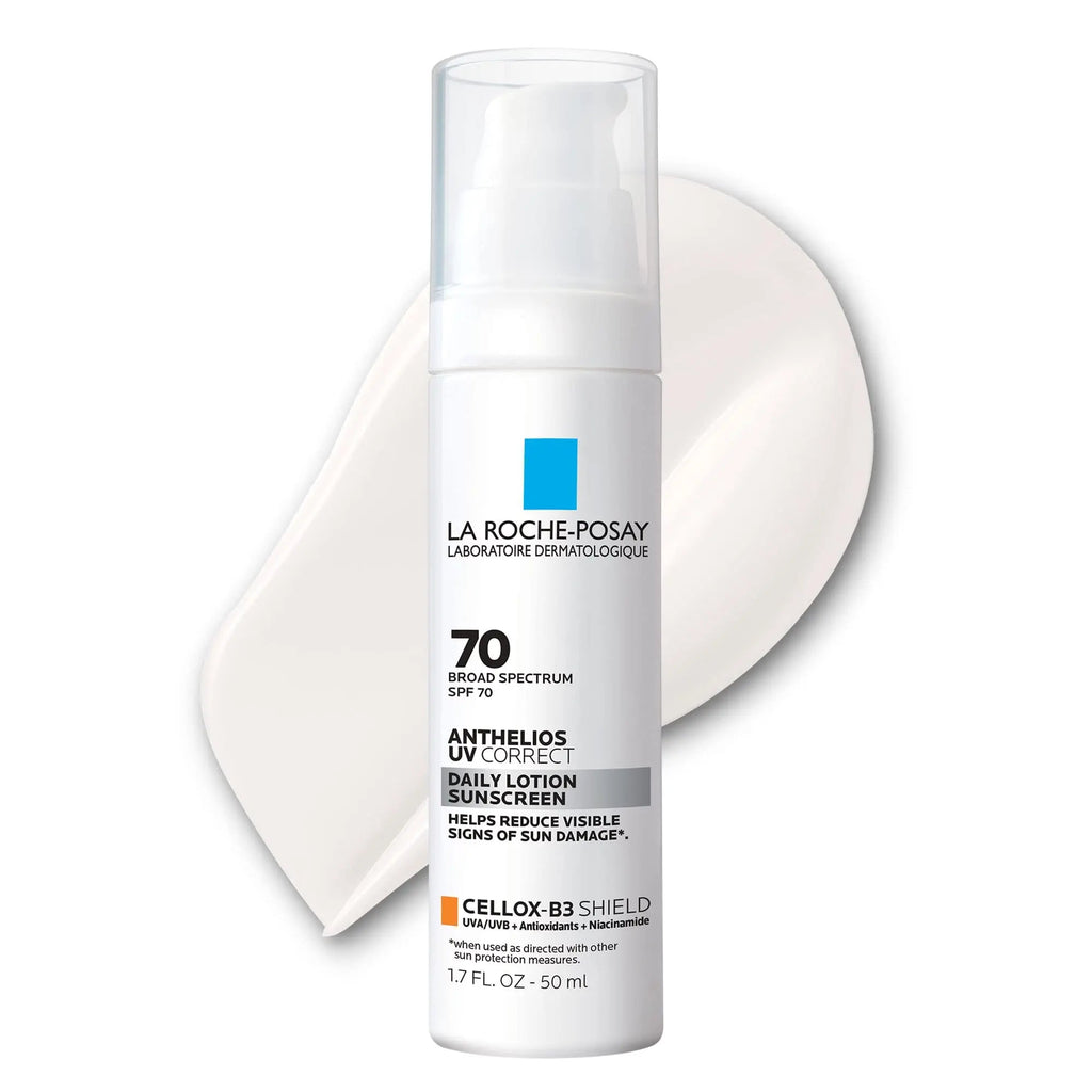 La Roche-Posay Anthelios UV Correct Sunscreen Moisturizer SPF 70, Daily Anti-Aging Face Moisturizer with Niacinamide La Roche-Posay Au supplements