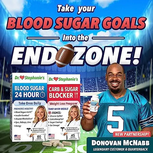 Pharmaganics Dr. Stephanie's Bundle Pack - 24 Hour Support + Carb & Sugar Blocker Pharmaganics Au supplements