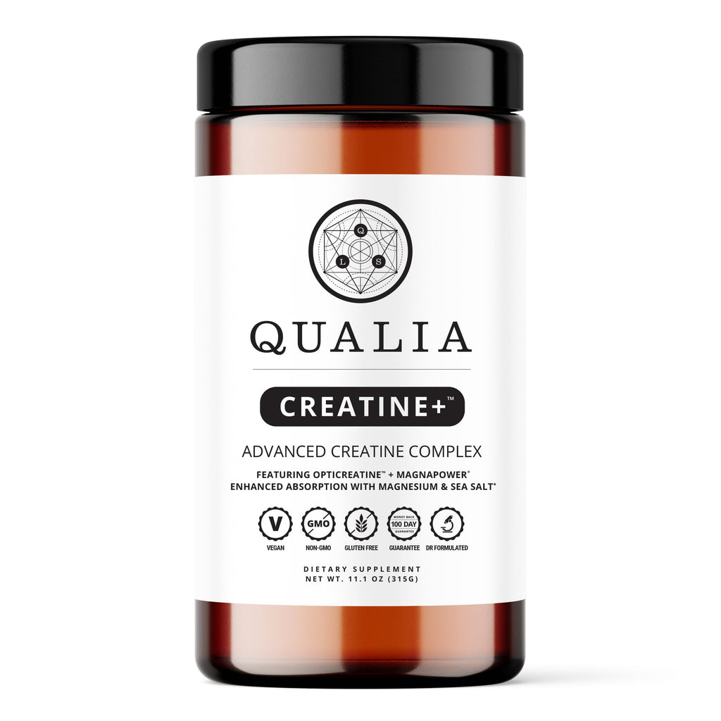 Qualia Creatine | Advanced Creatine Complex | 2 Sources + Magnesium | Optimized Absorption | Muscle Performance, Brain Function, & Healthy Aging QUALIA LIFE SCIENCES Au supplements