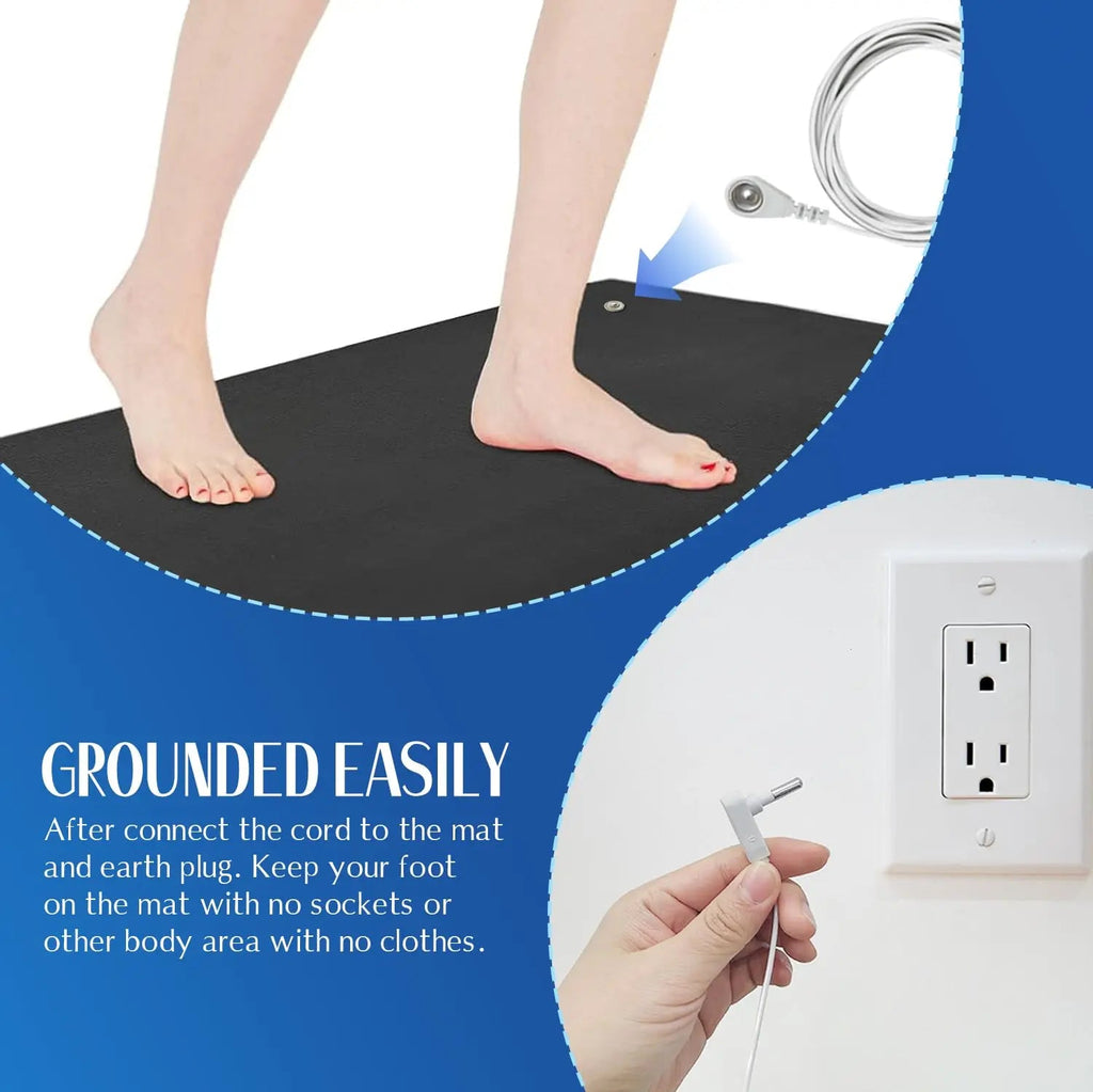 Grounding Mat for Bed, Desk, Floor, Grounding Pad for Better Sleep, Health, Pain Relief, Grounding Mat MEIMING Au supplements