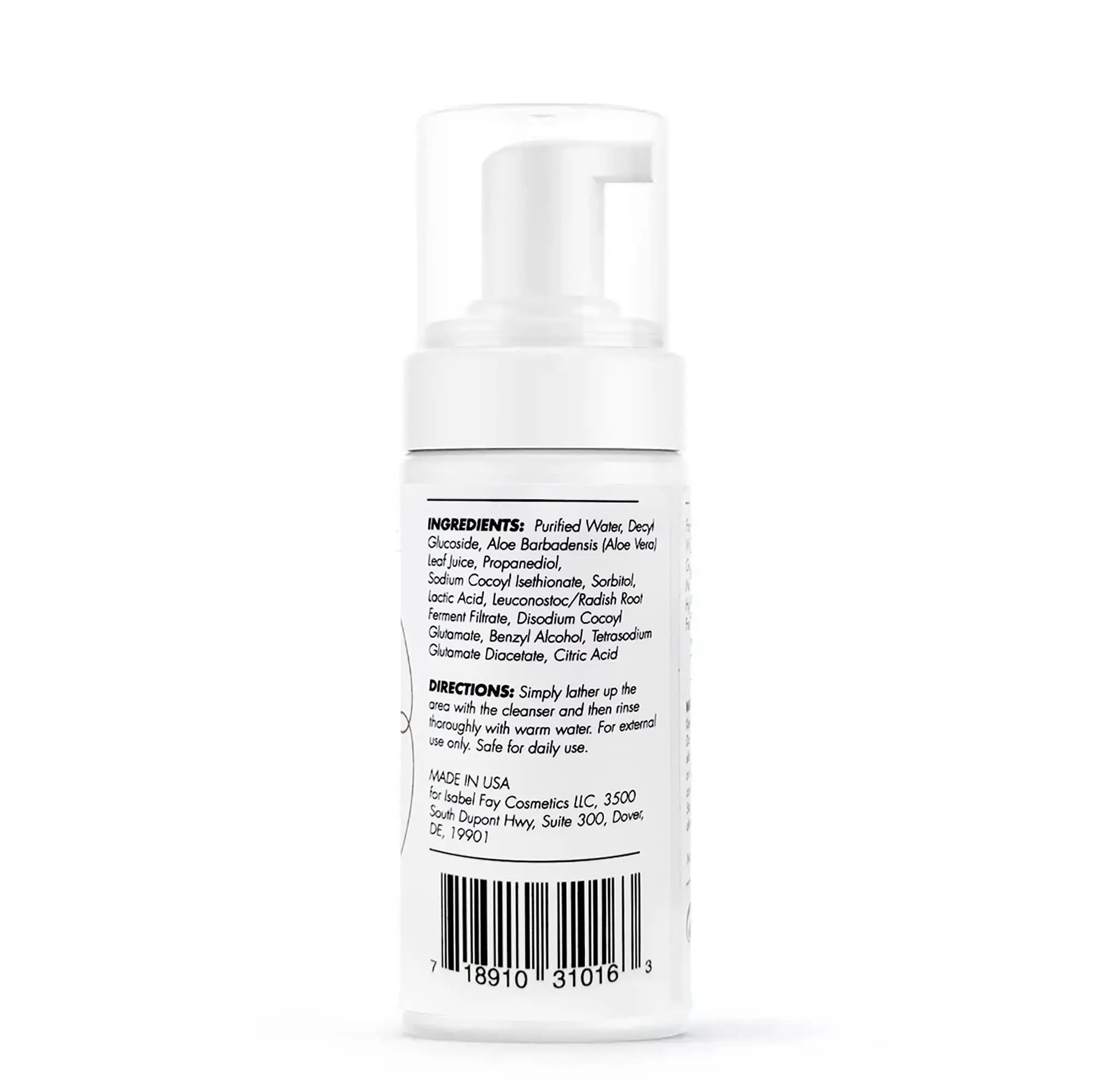 Isabel Fay ph Balanced Feminine Intimate Foam Wash gentle and safe for sensitive skin Isabel Fay Au supplements