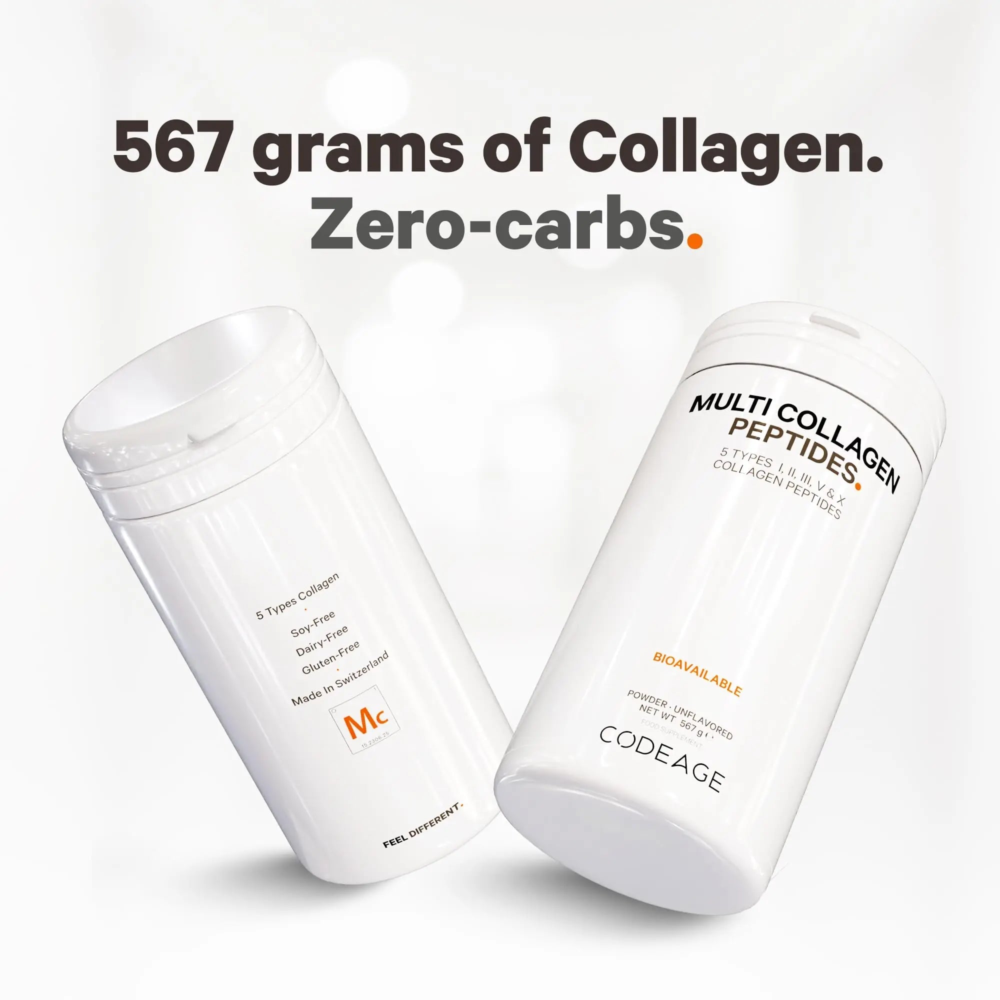 Codeage Multi Collagen Protein Powder Peptides, 2-Month Supply, Hydrolyzed, Type I, II, III, V, X Grass Fed Codeage Au supplements